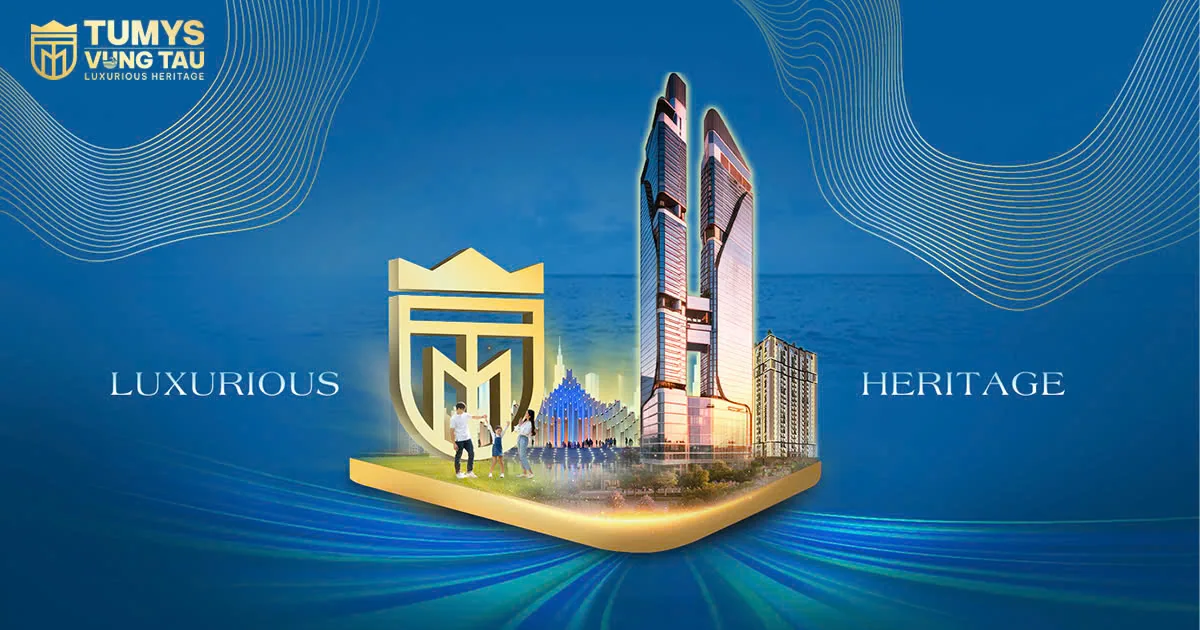 Ý tưởng hình khối tòa tháp trên trang Tùng Mỹ Vũng Tàu - Tumys Gold Vũng Tàu