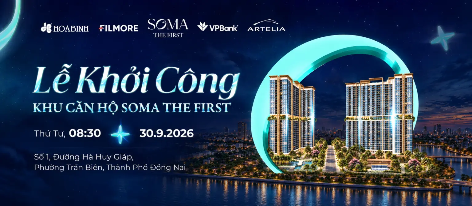 Phối cảnh tổng quan tham khảo SOMA The First