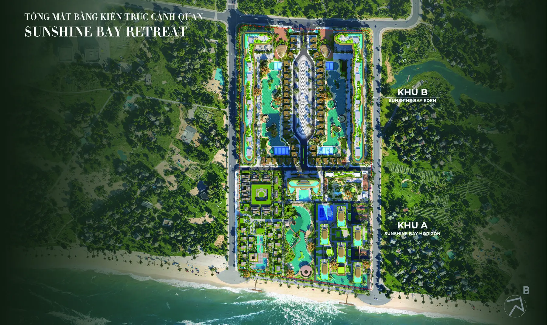 Quy hoạch tổng thể - Sunshine Bay Retreat Vũng Tàu