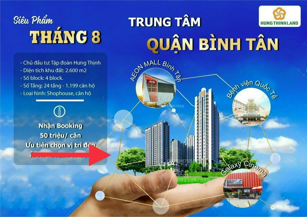 Vị trí Moonlight Centre Point Bình Tân