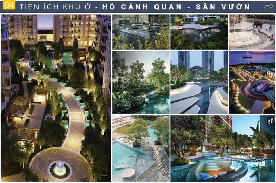 Hồ cành quan, sân vườn