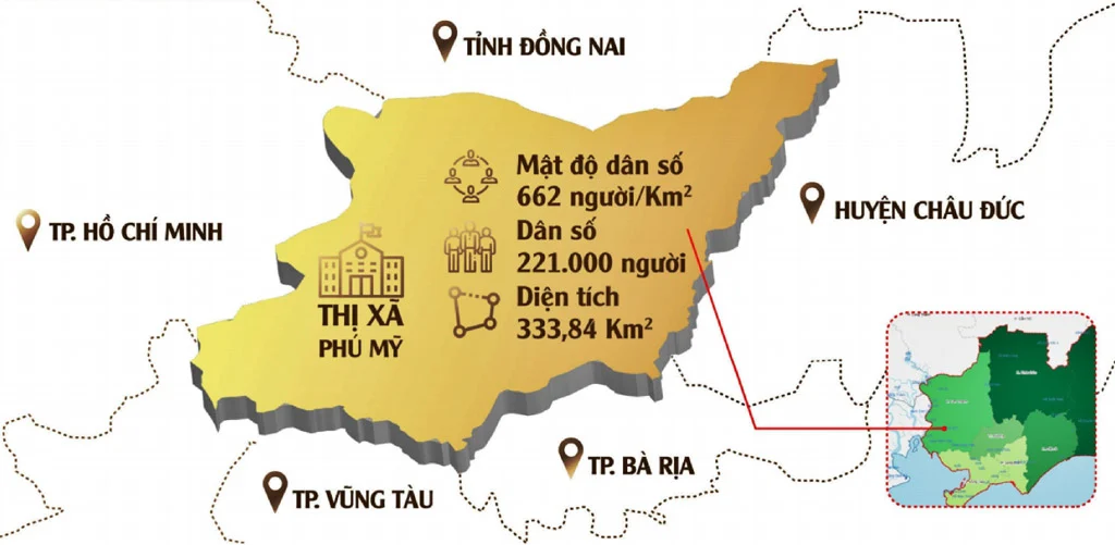 Một góc khu công nghiệp Phú Mỹ