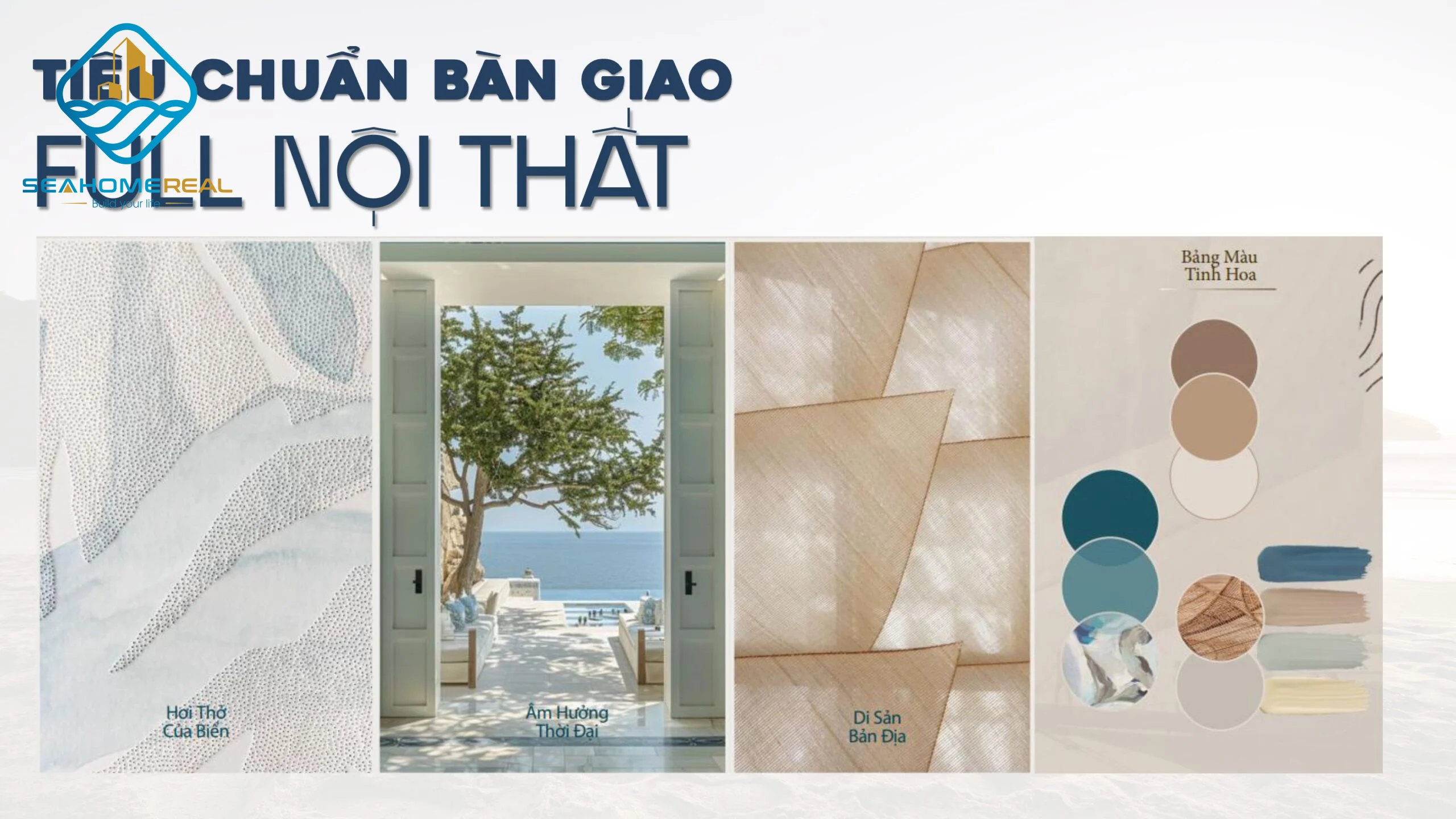 Tiêu chuẩn bàn giao căn hộ Blanca Full nội thât