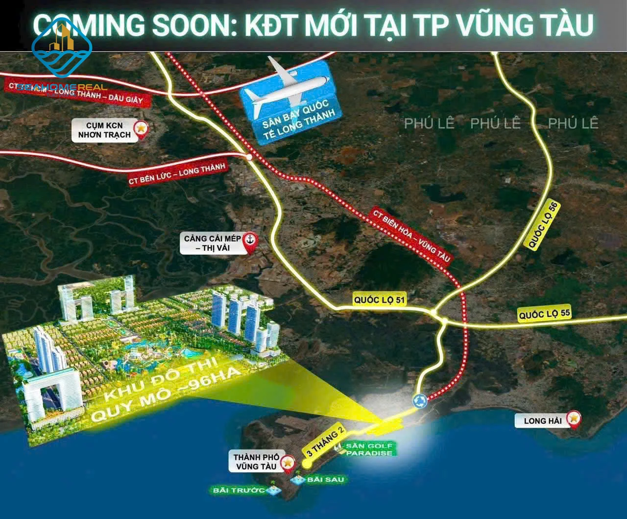 Vị trí Sun World Vũng Tàu