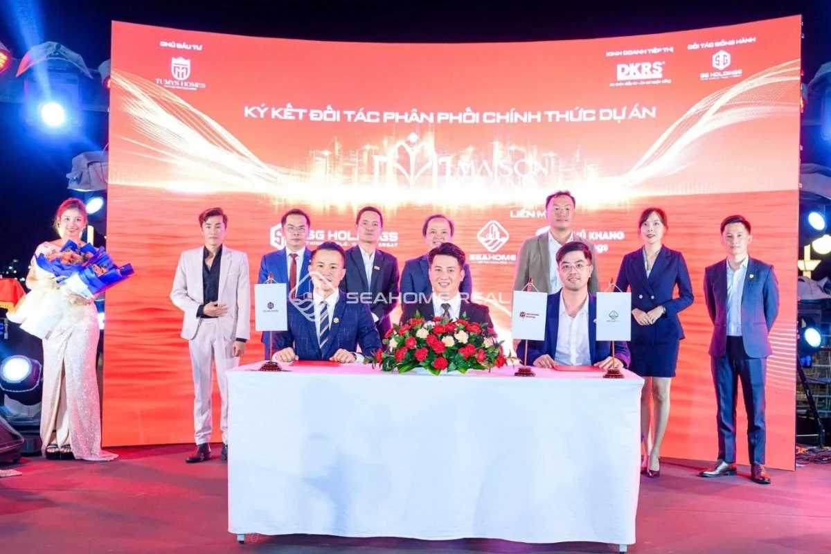 SeaHome Real là đối tác phân phối chính thức dự án Maison Grand